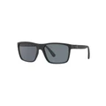 Polo Ralph Lauren PH4133 Black Polarised Sunglasses Black