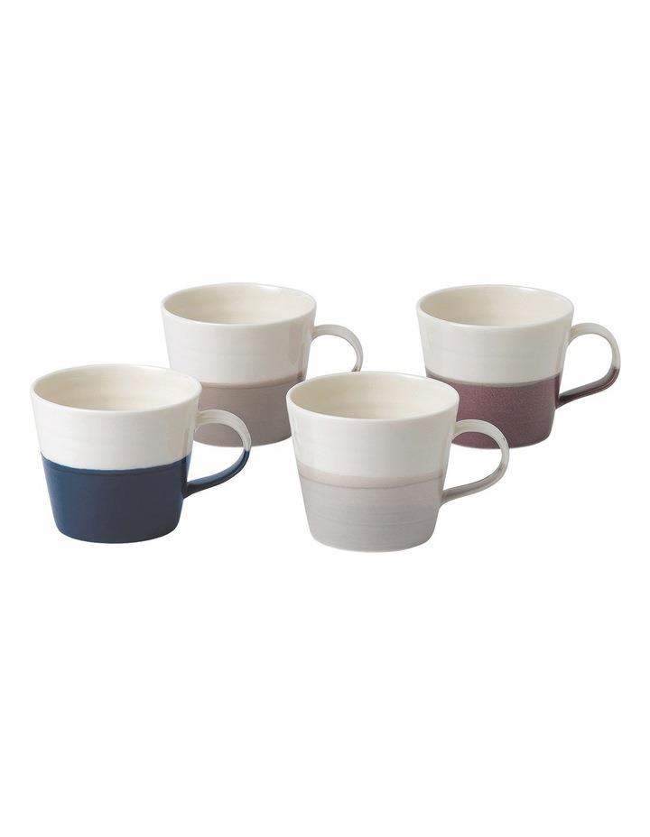 Royal Doulton Coffee Studio Set of 4 260ml Small Mugs Assorted
