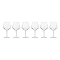 Krosno Avant Garde Wine Glass 6pc Gift Box Set 390ml in Clear