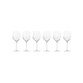 Krosno Harmony Wine Glass Gift Boxed 6 Piece 370ml in Clear