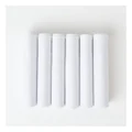 Polo Handkerchiefs 6 Pack in White