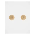 Trent Nathan Classic Ball Gold Stud Earrings Gold