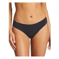 Fine Lines Invisibles G-String in Black