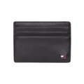 Tommy Hilfiger Eton Leather Card Holder in Black No Size
