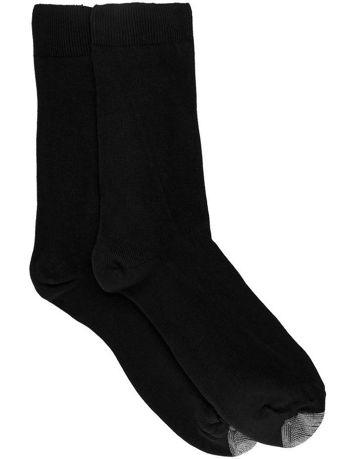 Lafitte Loose Top Socks in Black