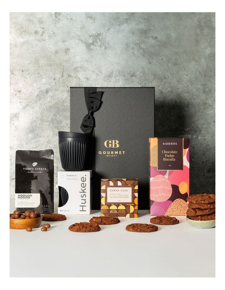 Gourmet Basket Reuseable Coffee Cup Hamper