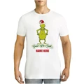 TWIDLA Personalised T-Shirts Men's Dr.Seuss Guess Who's Back Xmas Personalised Cotton T Shirt White XL