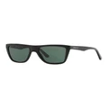 Sunglass Hut Collection HU2014 Black Sunglasses Grey
