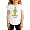 TWIDLA Personalised T-Shirts Girl's Dr.Seuss Guess Who's Back Xmas Personalised Cotton T Shirt White 8/10