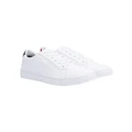 Tommy Hilfiger Essential Leather Sneaker in White 38
