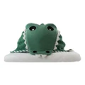 Bubba Blue Aussie Animals Crocodile Novelty Hooded Towel in Green Assorted