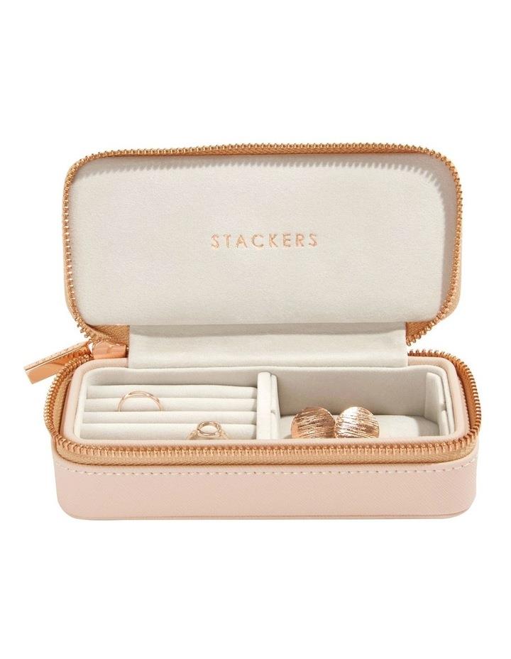 Stackers Medium Travel Case Blush Jewellery Box Blush