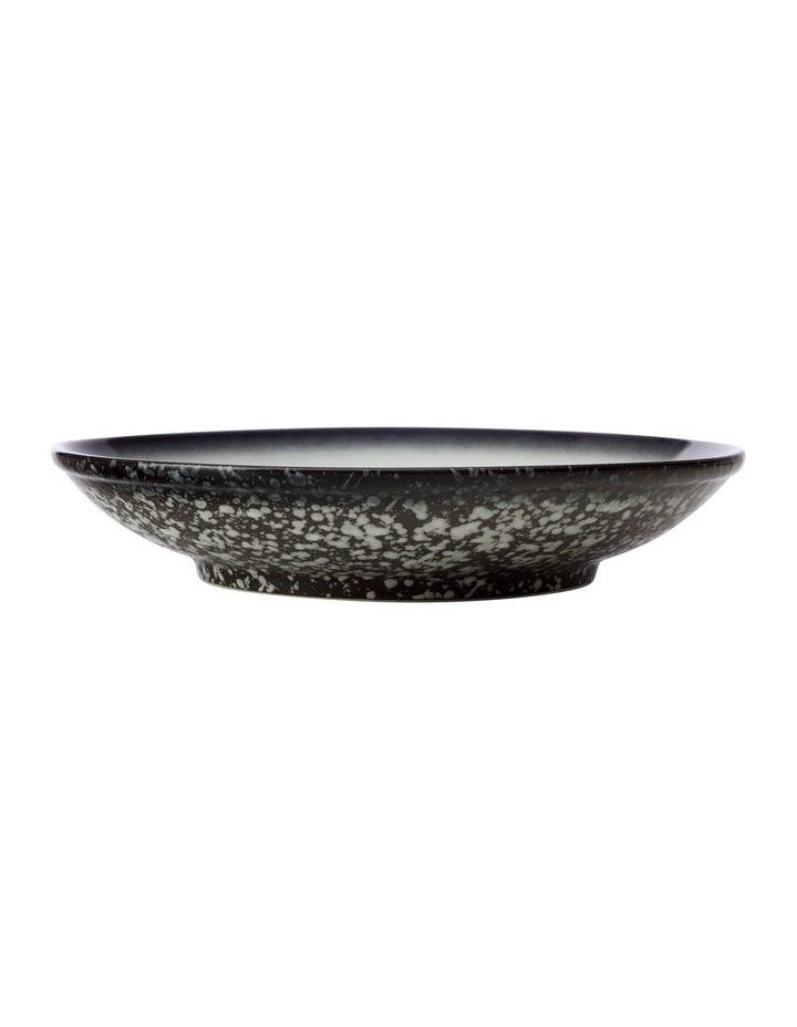 Maxwell & Williams Caviar 25cm Footed Bowl Granite in Black