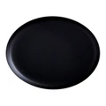 Maxwell & Williams Caviar High Rim Platter 33cm in Black