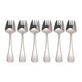 Maxwell & Williams Cosmopolitan Buffet Forks Set Gift Box 6 Piece in Stainless Steel Silver