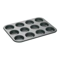MasterCraft Heavy Base Muffin/Cupcake Pan 12-Cup in Carbon Black