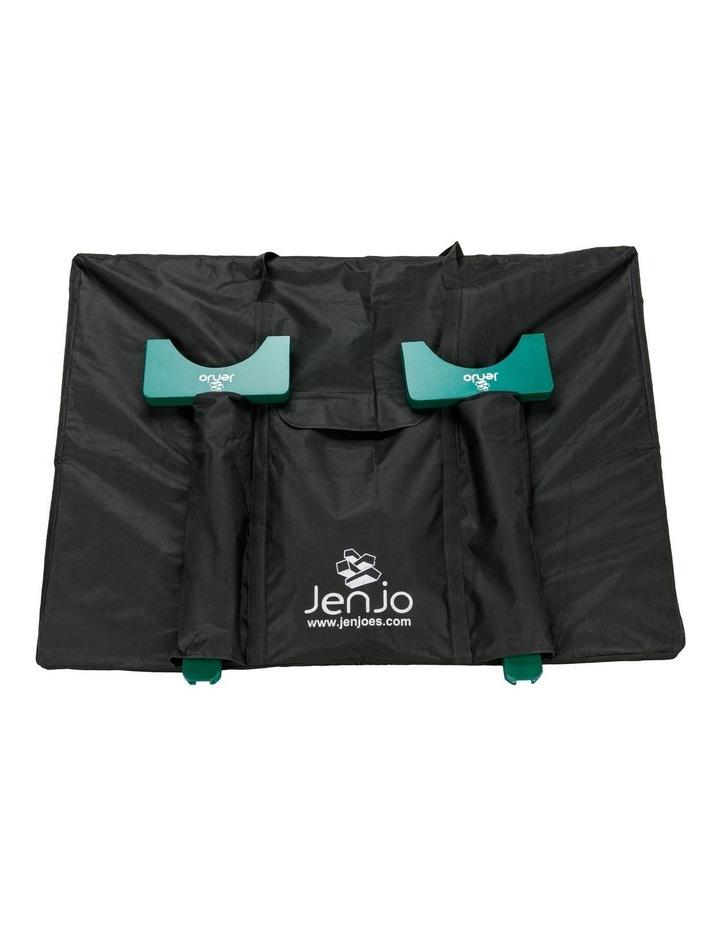 Jenjo Giant Connect Four In A Row Portable Carry Bag Black