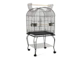 i.Pet Large Bird Cage with Perch Black OSFA
