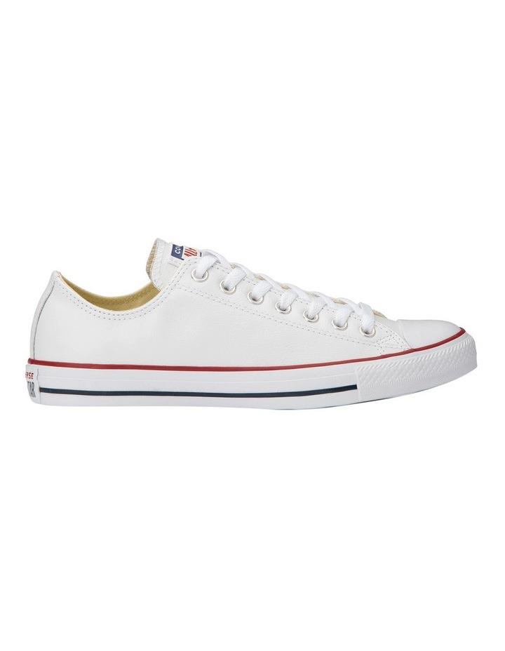 Converse Chuck Taylor All Star Optic White Leather Low Top Sneaker White 8