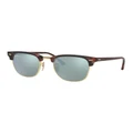 Ray-Ban Clubmaster Brown RB3016 Sunglasses Green
