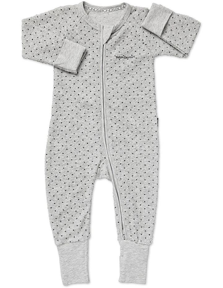 Bonds Baby Poodelette Zip Wondersuit in Grey 0000