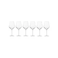 Krosno Avant Garde Wine Glass Gift Boxed 6 Piece 490ml in Clear