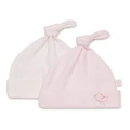 Marquise Birdy Beanie 2 Pack in Pink S