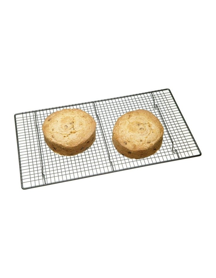 MasterCraft Carbon Steel Cooling Tray 46x26cm in Black