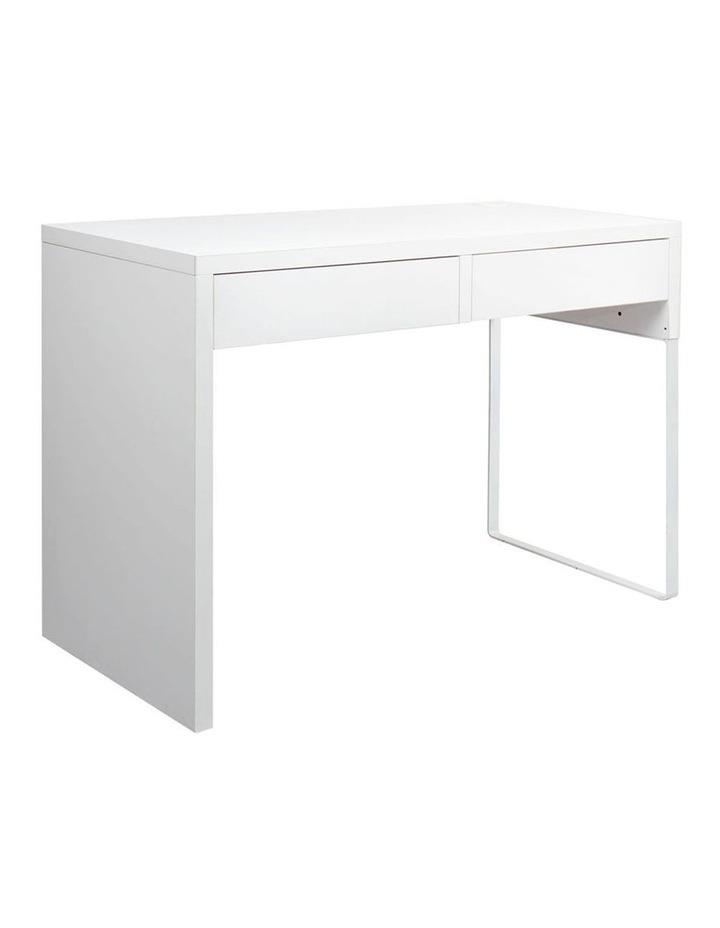 Artiss Metal Desk With 2 Drawers White