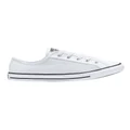 Converse Chuck Taylor All Star Dainty Leather Low Top Sneaker in White 5