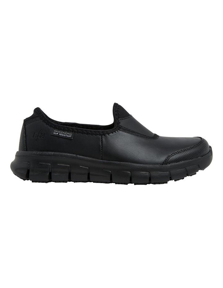 Skechers Relaxed Fit Sure Track Slip on Sneaker in Black 10
