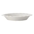 Maxwell & Williams Fluted Pie Dish in White