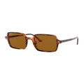 Ray-Ban Square II Brown RB1973 Polarised Sunglasses Brown