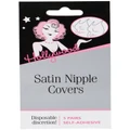 Hollywood Fashion Secrets Satin Nipple Covers in Nude Tan No Size