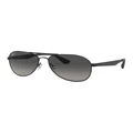 Ray-Ban RB3549 Black Polarised Sunglasses Grey