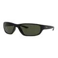 Ray-Ban RB4300 Black Sunglasses Green