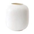 Wedgwood Folia 21cm Fine Bone China Round Vase White