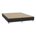 SleepMaker Nova Standard Fabric Base Black Single Bed