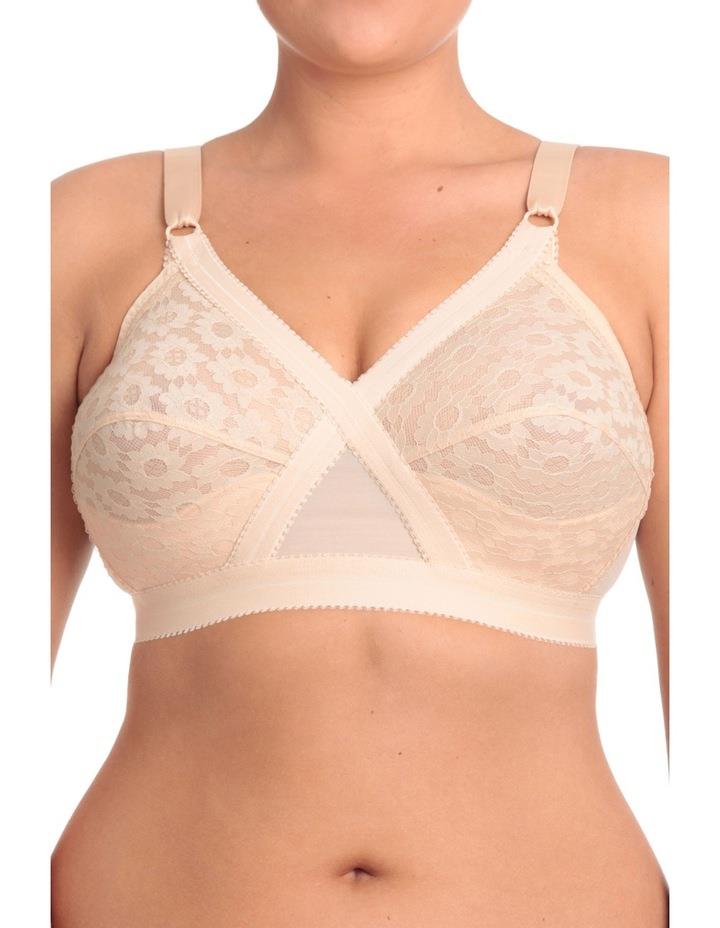 Playtex Cross Your Heart Wire Free Support Bra P10152 Nude 22 C