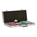 Jenjo Poker Sets With Premium Plastic Playing Cards Assorted
