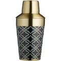 BarCraft Art Deco Gift Boxed 650ml Cocktail Shaker Silver