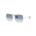 Ray-Ban Square 1971 Silver RB1971 Sunglasses Blue