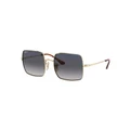 Ray-Ban Square 1971 Gold RB1971 Sunglasses Blue