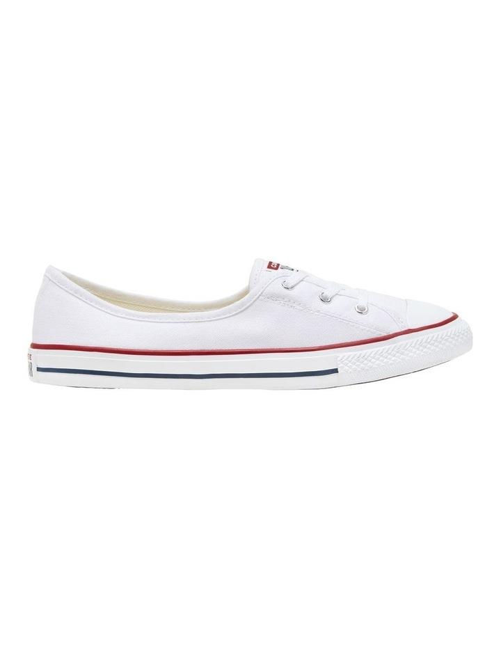 Converse Chuck Taylor All Star Ballet Optical Sneaker in White 6