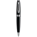 Waterman Expert Ballpoint Chrome Trim Pen in Black