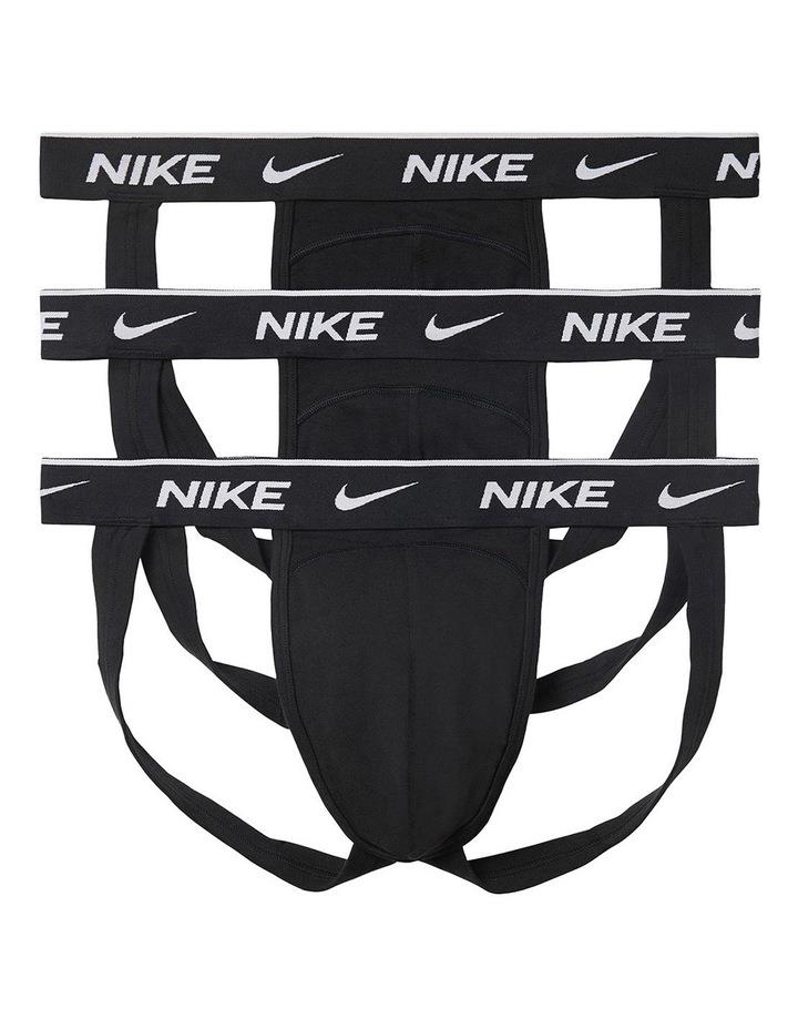 Nike Everyday Stretch Jockstrap 3 Pack in Black XL