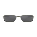 Oakley Square Wire Black OO4075 Polarised Sunglasses Grey