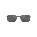 Oakley Square Wire Black OO4075 Polarised Sunglasses Grey