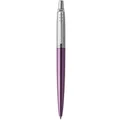 Parker Parker Jotter Victoria Trim Ballpoint Blue Ink Pen in Violet/Chrome Purple