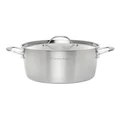 Stanley Rogers Conical Tri-Ply Casserole 24cm/4.5L in Silver